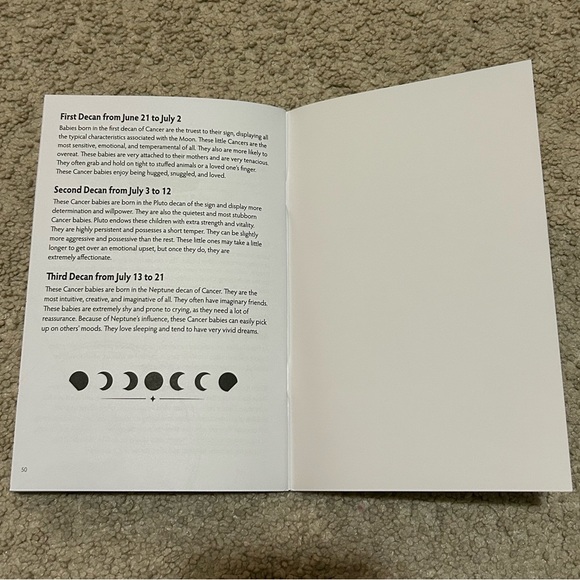 Astrology 2025 Book CANCER(6/21-7/21) Paperback By Chantale Montpetit - Picture 12 of 14